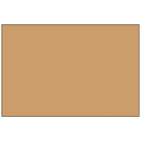 Bsc Preferred 2 x 3'' - Kraft Block Out Labels BUY00021159